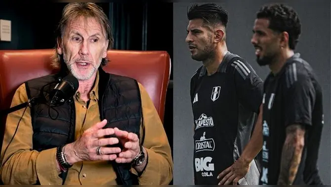 Gareca y su crítica a los peruanos que regresaron a la Liga 1: "Ahora no los tiene"