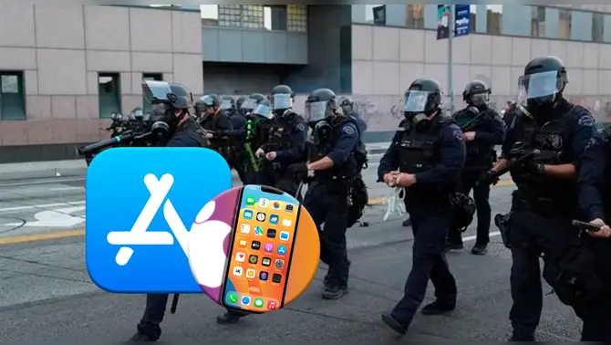 Apple elimina aplicación que advertía sobre la presencia del ICE. Apple elimina aplicación que advertía sobre la presencia del ICE.