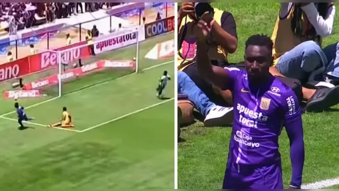 Eryc Castillo y el golazo para el 1-1 de Alianza Lima ante Alianza Universidad Eryc Castillo y el golazo para el 1-1 de Alianza Lima ante Alianza Universidad