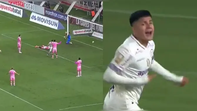 Jairo Concha apareció así en el Universitario vs Juan Pablo II. Jairo Concha apareció así en el Universitario vs Juan Pablo II.