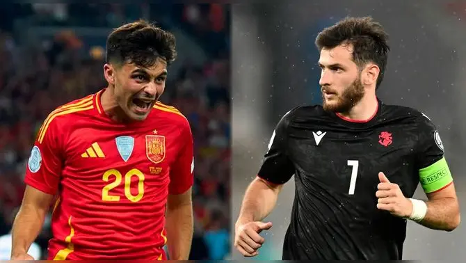 España se enfrenta a Georgia por las Eliminatorias UEFA