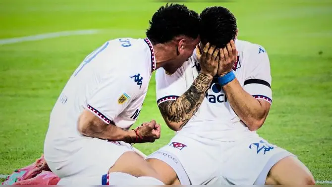 Hijo de Miguel Ángel Russo anotó y rompió en llanto en plena celebración de su gol