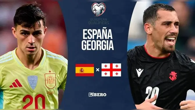 España vs. Georgia EN VIVO por Eliminatorias.