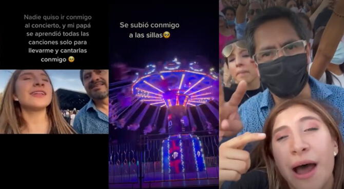 Padre acude a concierto de Morat con su hija ya que sus amigos no querían asistir