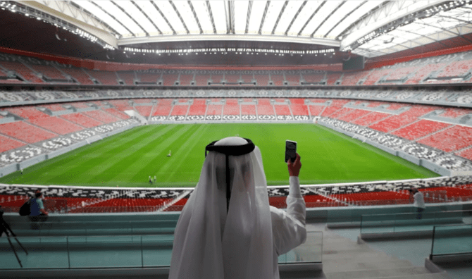 Al Bayt Stadium, recinto donde se inaugurará el Mundial Qatar 2022.   