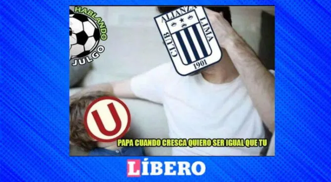 No olvidaron a su clásico rival la 'U', quién se despidió de sus chances de lograr el título nacional.