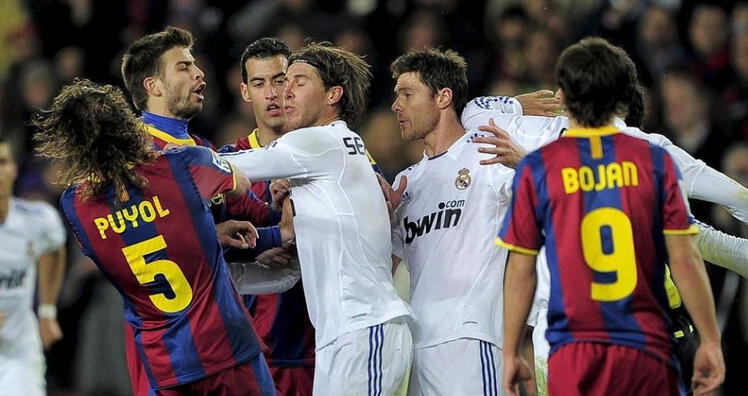 Barcelona vs Real Madrid: las peleas que hubo en los últimos clásicos ...