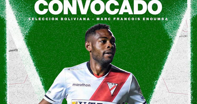 Bolivia convocó de urgencia al defensa Marc Enoumba, jugador nacido en  Camerún