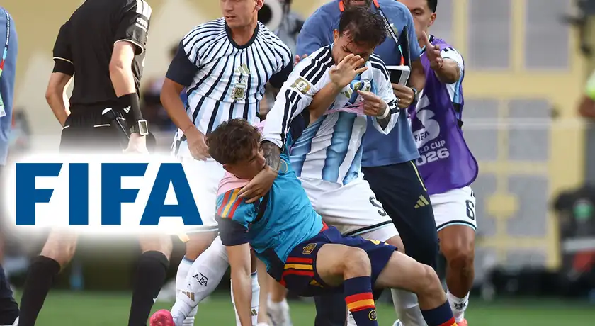 FIFA sancionó a Argentina tras la pelea en la final del Mundial 2026.